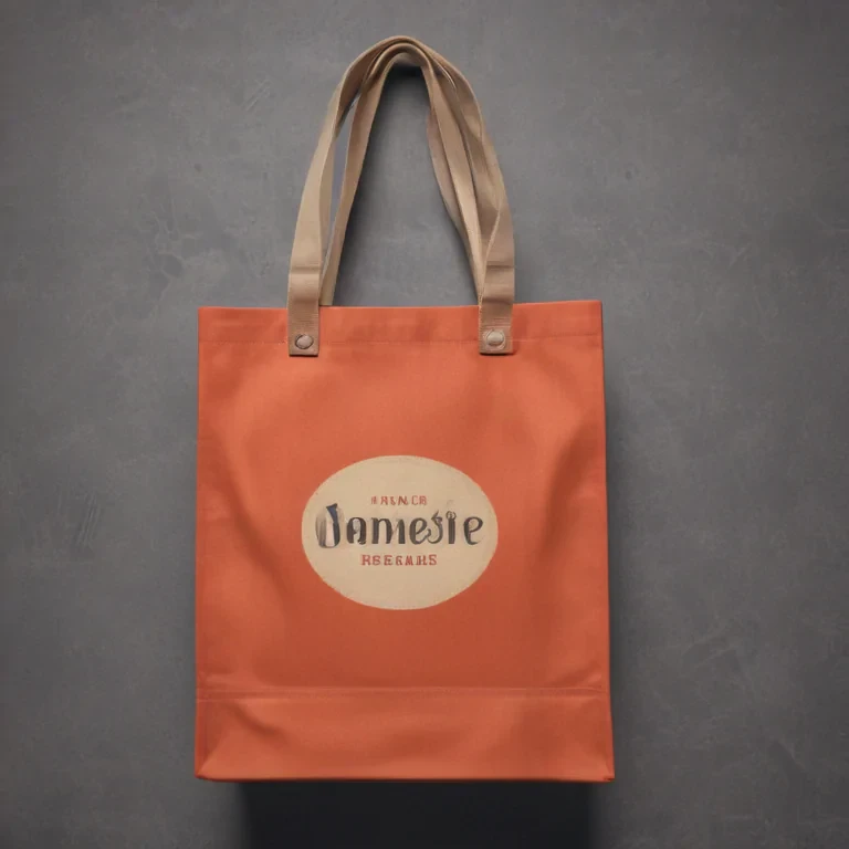 canvas bag mockup