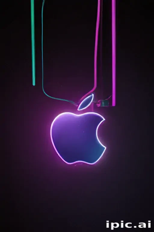 iphone neon wallpaper
