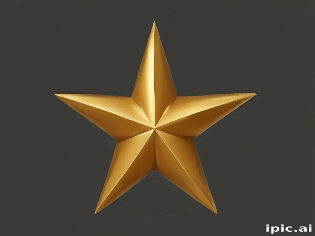 golden star png