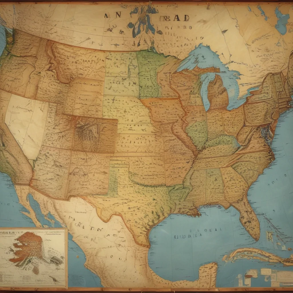 america map