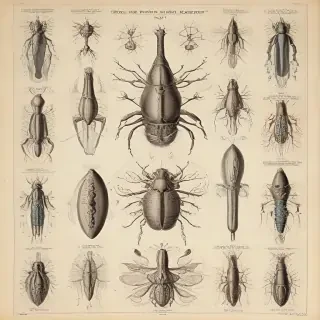 vintage scientific illustrations