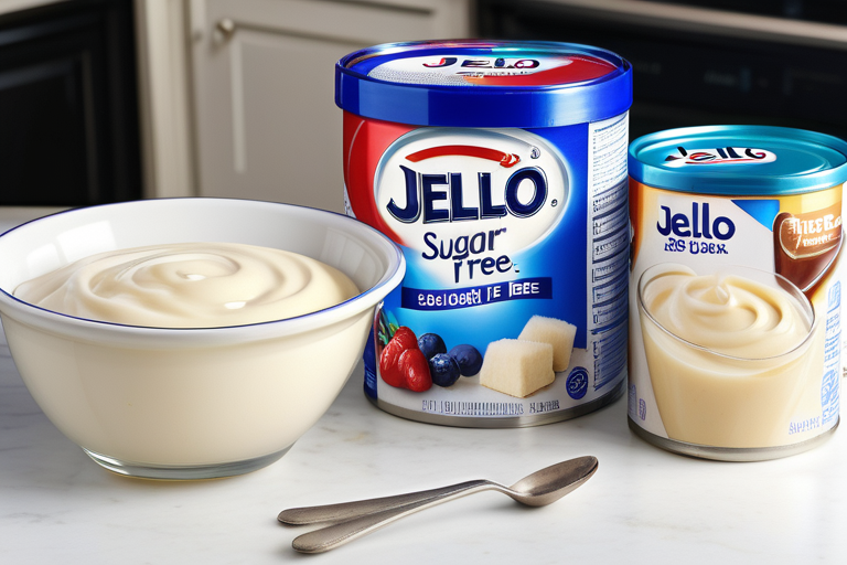 jello sugar free pudding ingredients