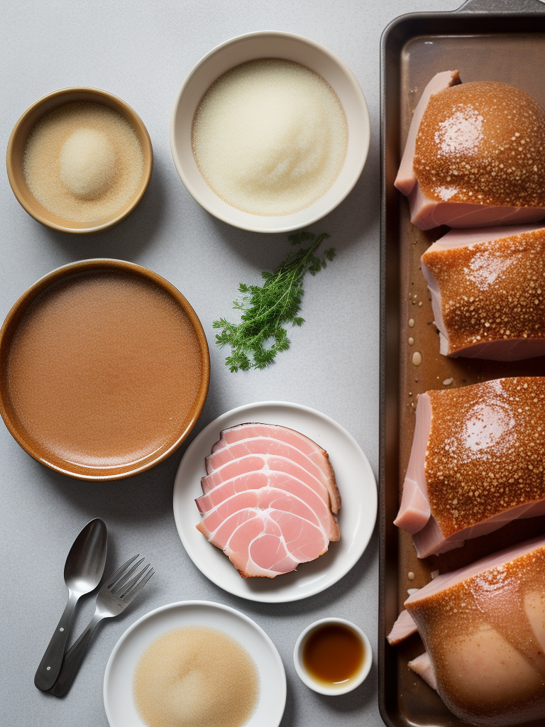 3 ingredient brown sugar ham glaze