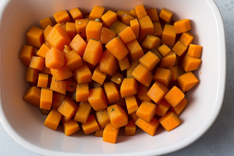 air fry diced sweet potatoes