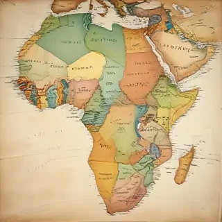 map of africa