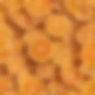 aesthetic orange wallpaper