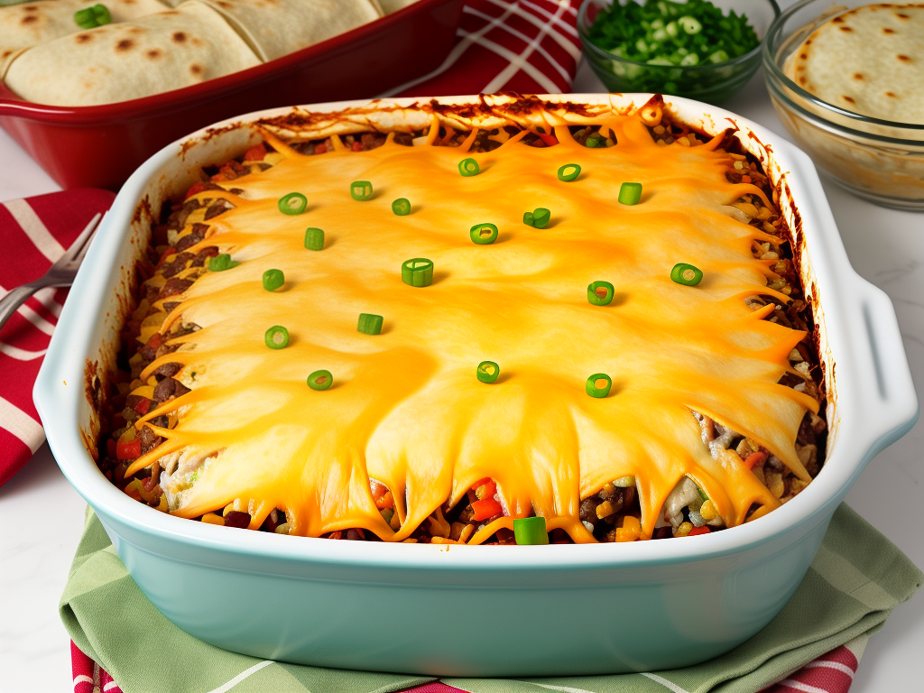 burrito casserole with frozen burritos