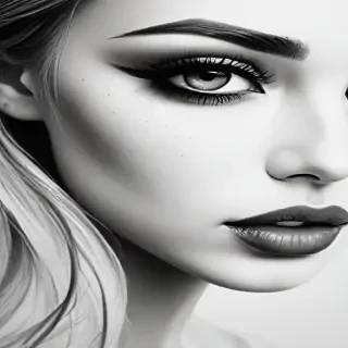 drawings black and white