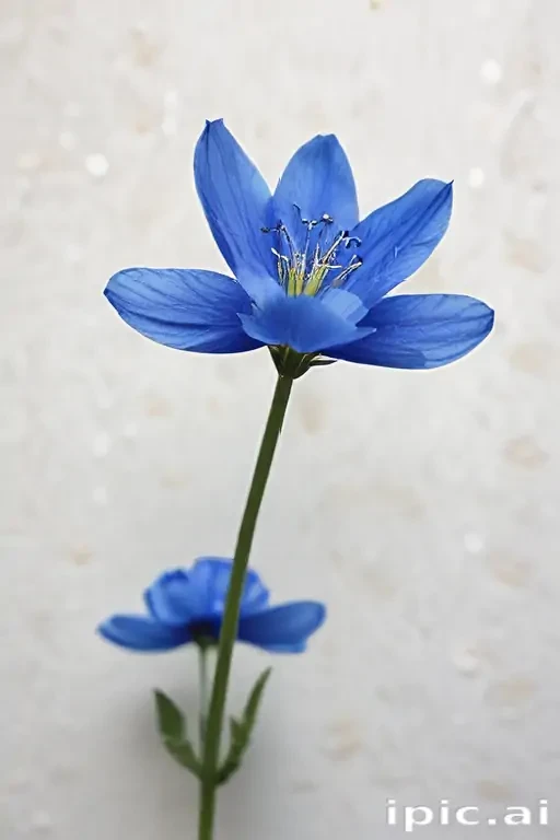 blue flower