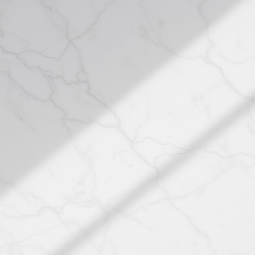 Create a high-resolution image of a white marble texture with subtle grey veining, using a Canon EOS R5 camera, ISO 100, aperture f/8, shutter speed 1/125s, in a top-down view for clarity and detail, utilizing a macro lens for enhanced texture perception.