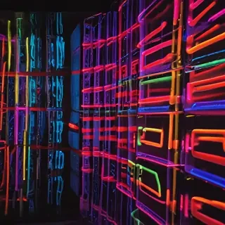neon colors