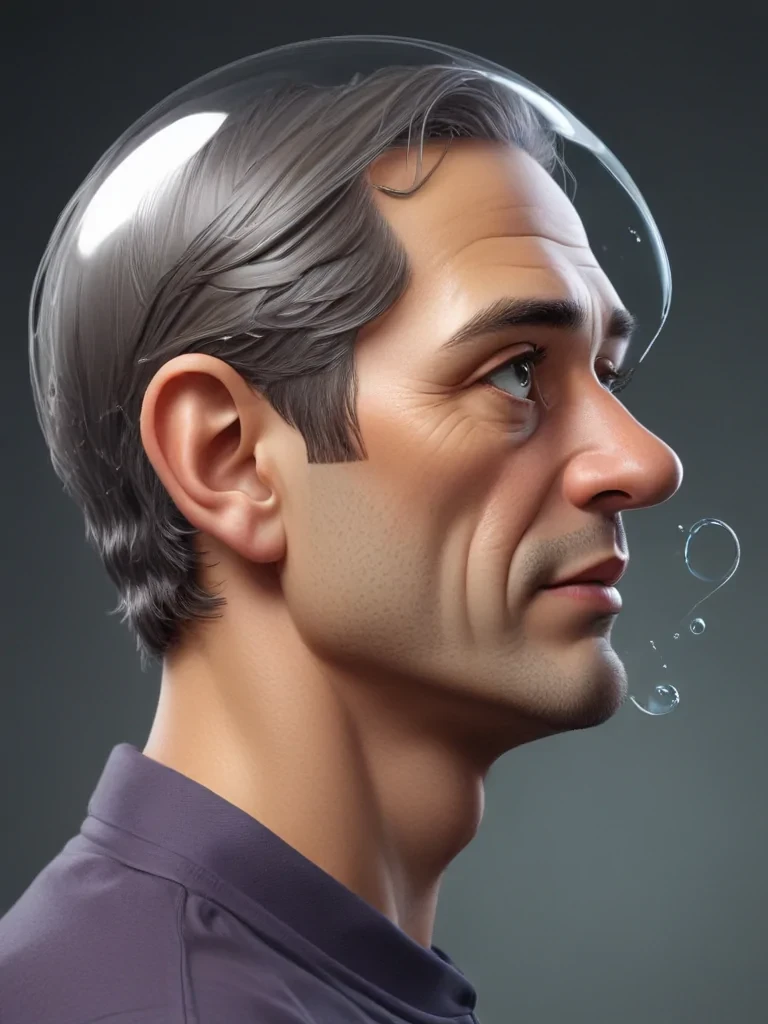 transparent thought bubble
