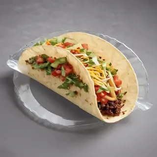 transparent taco