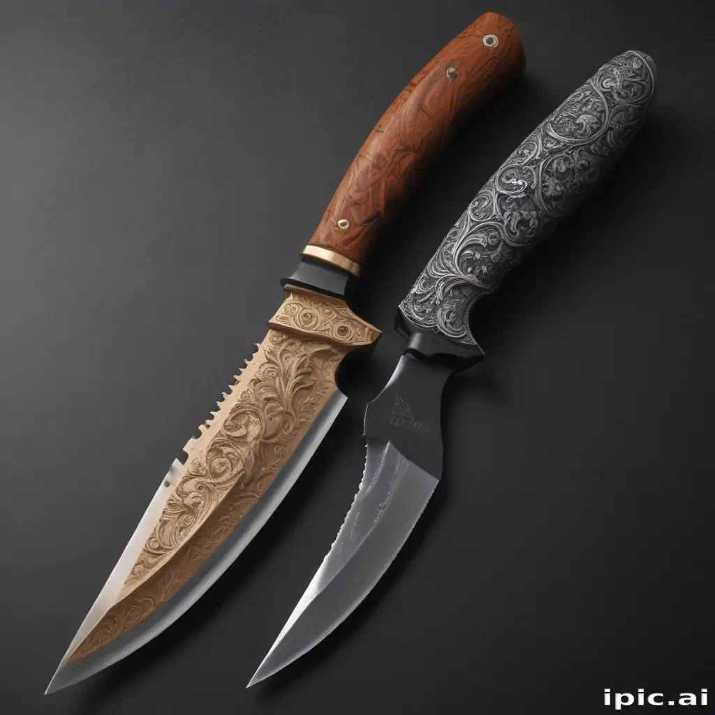 knife drawing