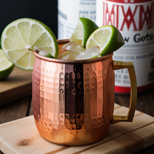 moscow mule in a can