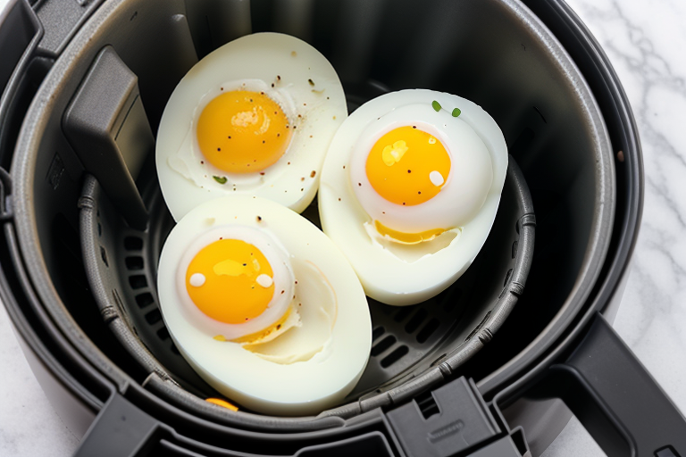 soft boiled egg air fryer