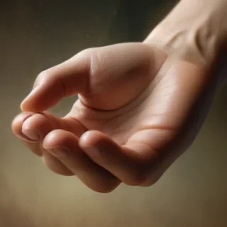 hands reaching