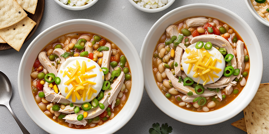 what to eat with white chicken chili