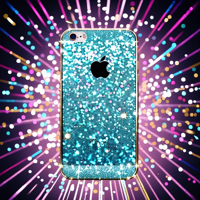 sparkly iphone background