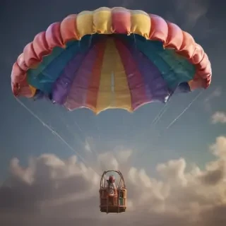 parachute png
