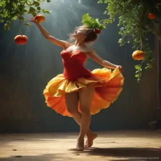 dancing fruit