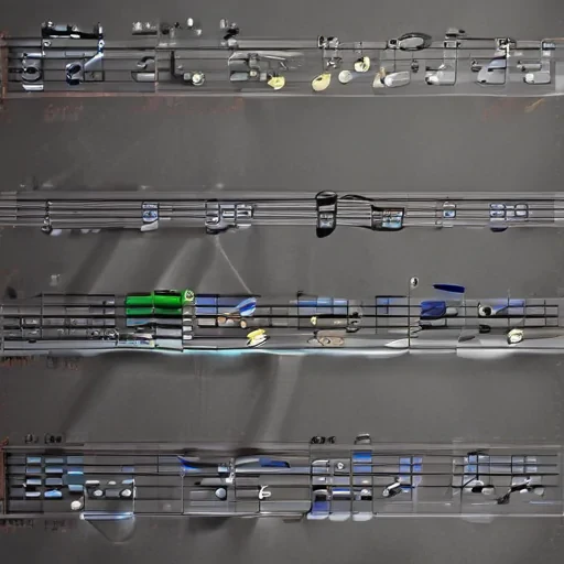 notes music background