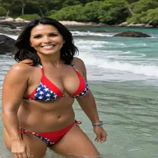tulsi gabbard bikini