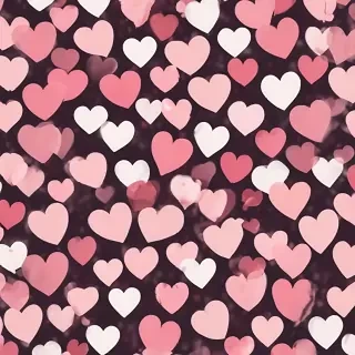 aesthetic hearts wallpaper