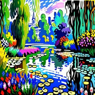 monet desktop background