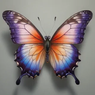 drawing butterfly