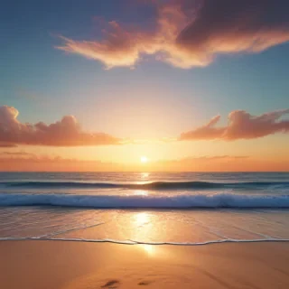 aesthetic beach background