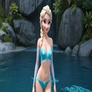 frozen elsa bikini