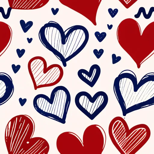 hand drawn heart