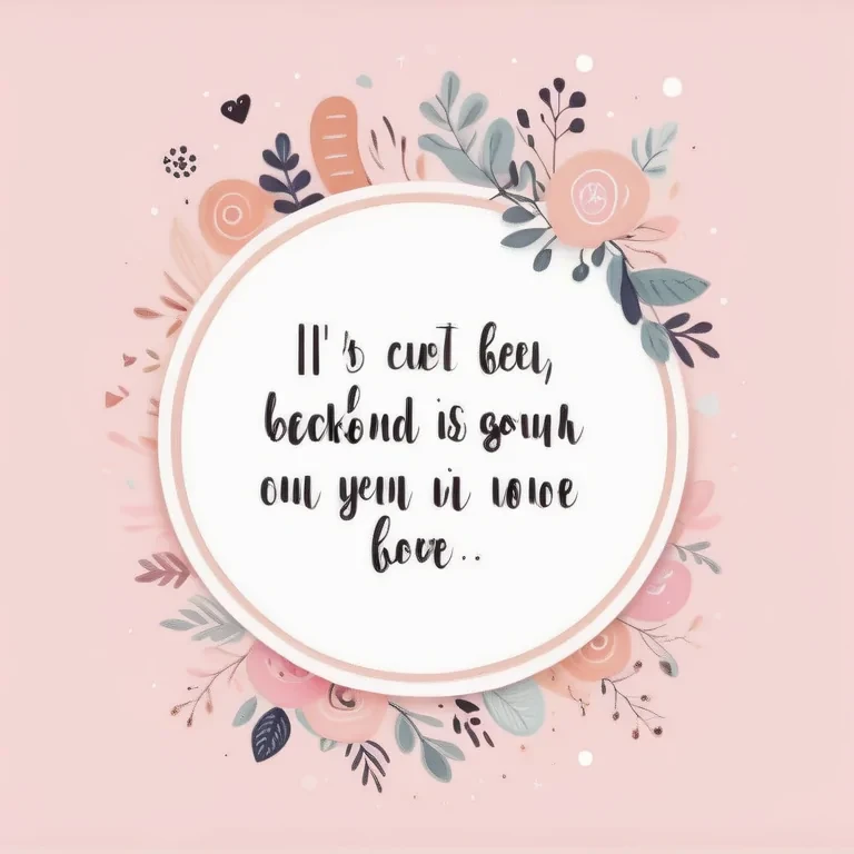 cute backgrounds with quotes