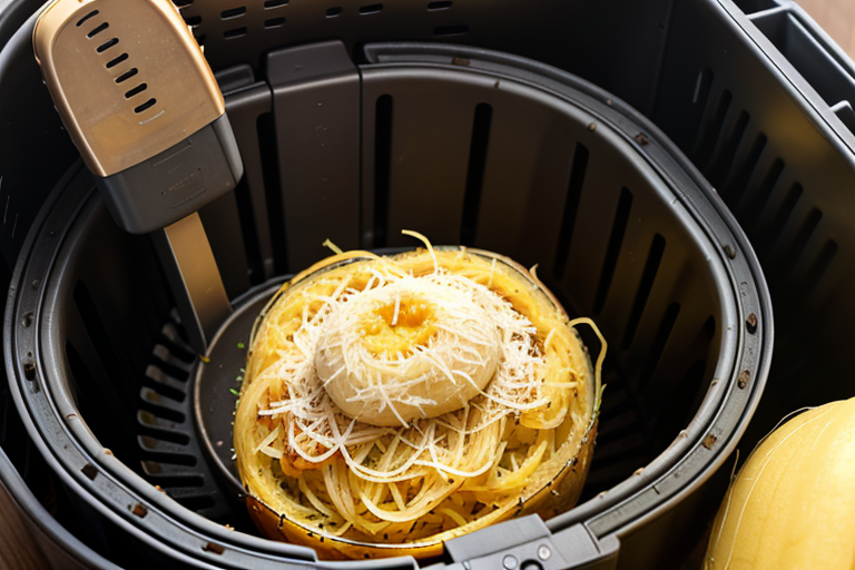 spaghetti squash in the air fryer