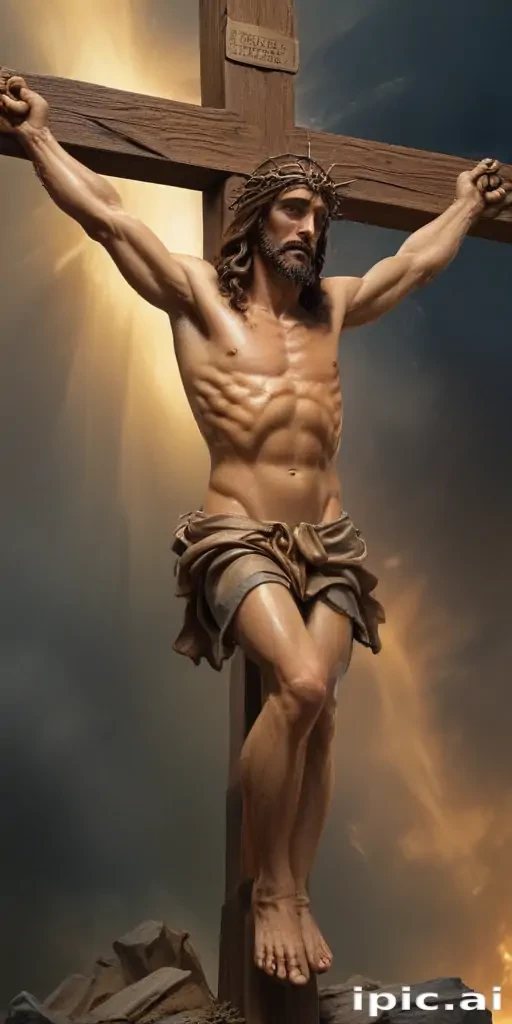 image of jesus on the cross