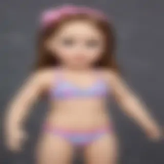ai little girl bikini