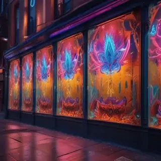 neon colors