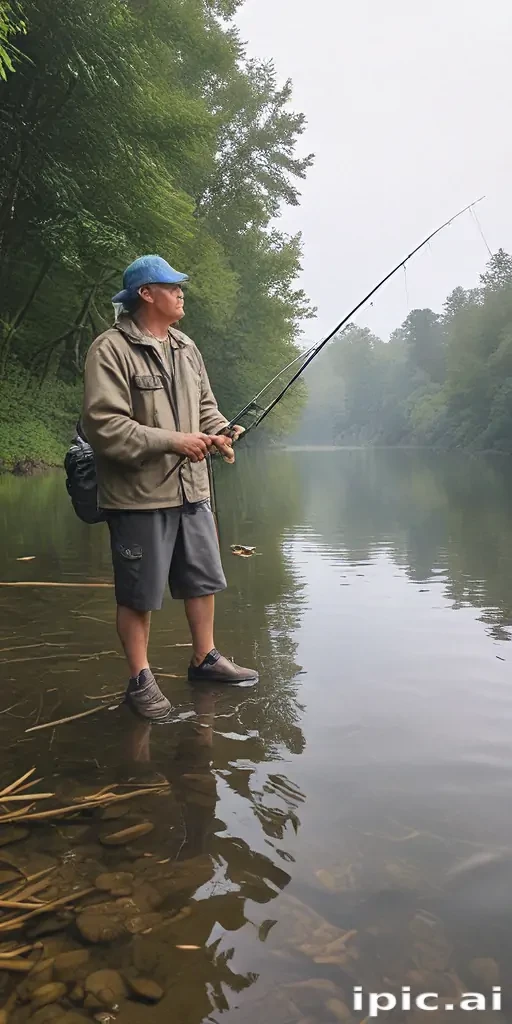 rod in fishing