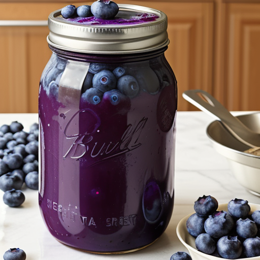 blueberry pie filling canning recipe