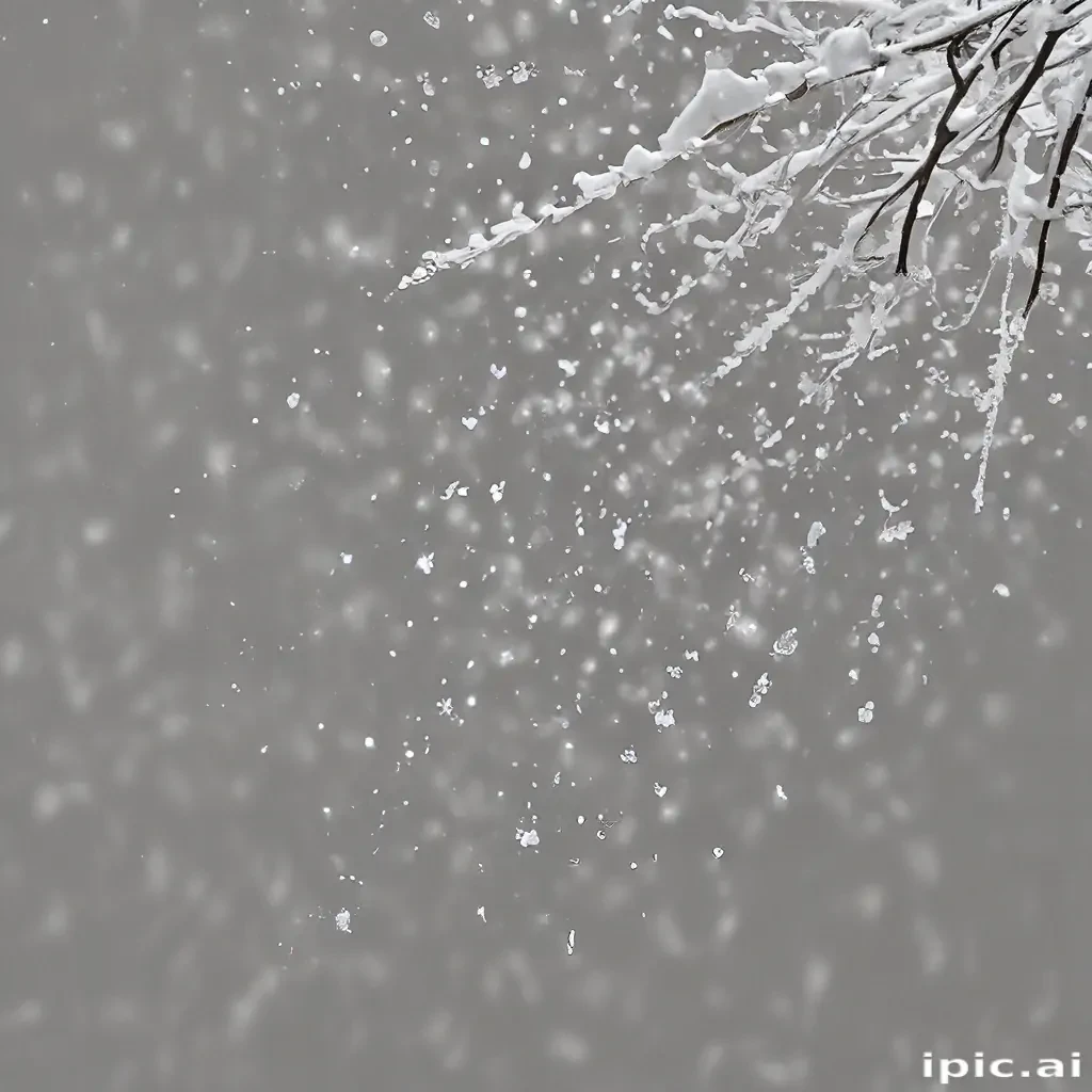 snow falling png
