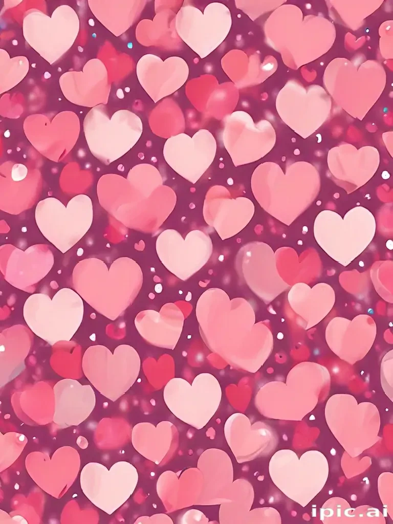 cute heart background