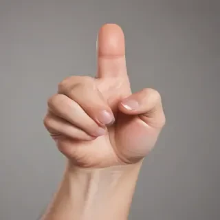 transparent thumbs up