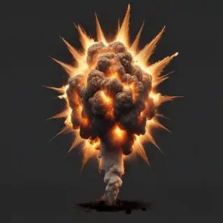 explosion transparent png