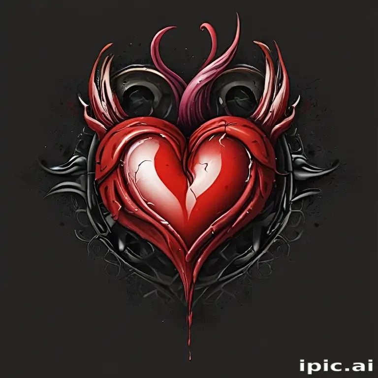 heart tattoo png