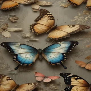 aesthetic butterfly wallpaper