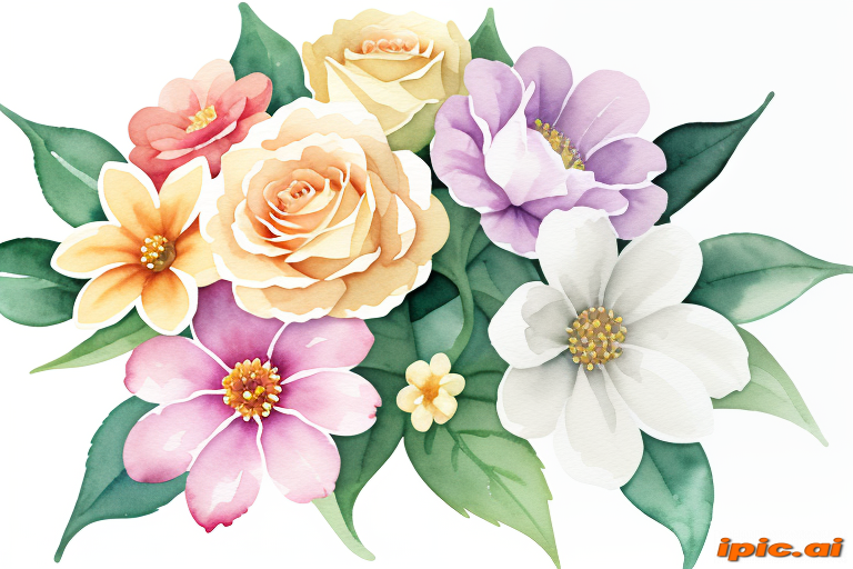 watercolor flowers png