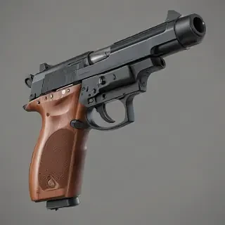 gun with no background