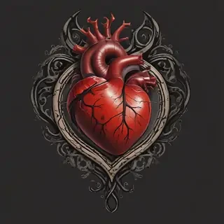 heart tattoo png