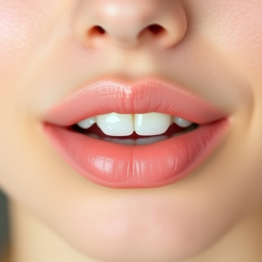 Fresh peachy lips with a sheer tint, embodying a youthful and natural appearance, ideal for everyday wear and no-makeup makeup looks
